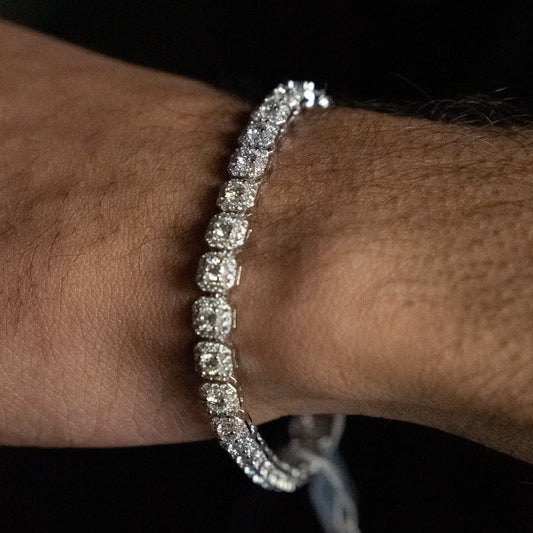 Ice Cube Tennis Bracelet