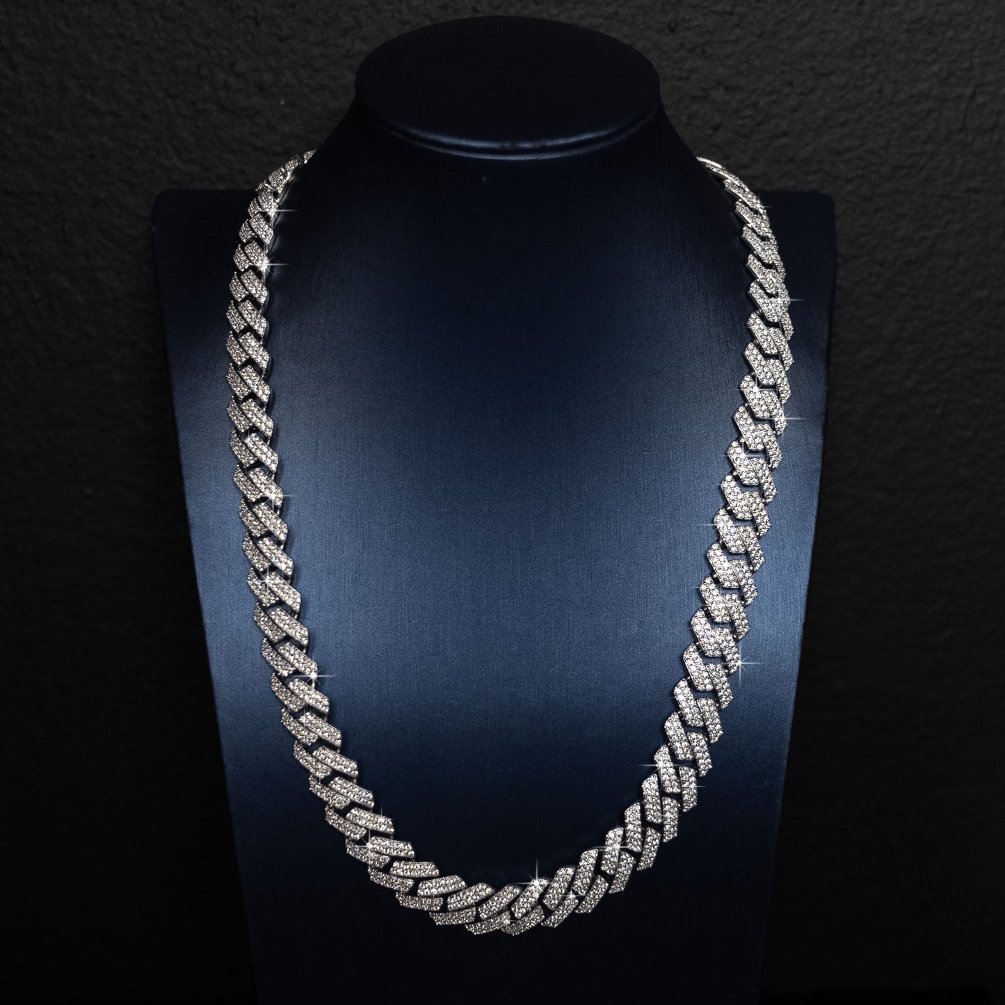 VVS Moissanite Diamond Cuban Link